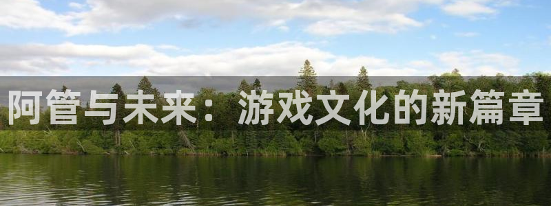 沐鸣网址注册：阿管与未来：游戏文化的新篇章